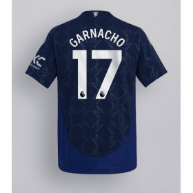 Manchester United Alejandro Garnacho #17 Borta Kläder 2024-25 Kortärmad